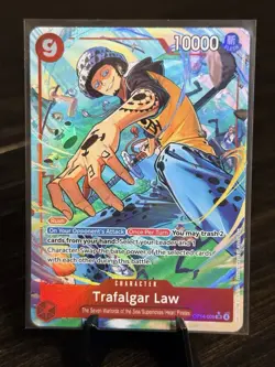 Trafalgar Law - OP14-009 (Alternate Art) OP14-009 The Azure Sea's Seven Foil - Image 1