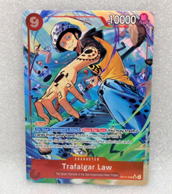 Trafalgar Law - OP14-009 (Alternate Art) OP14-009 The Azure Sea's Seven Foil *NM - Image 1