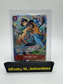 Trafalgar Law - OP14-009 (Alternate Art) OP14-009 The Azure Sea's Seven Foil - Image 1