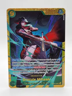 One Piece TCG-Dracule Mihawk OP14-119 SEC-The Azure Sea's Seven-NM - Image 1