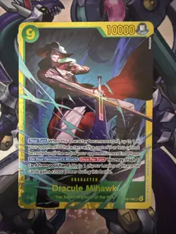 One Piece TCG Dracule Mihawk OP14-119 SEC Near Mint - Image 1