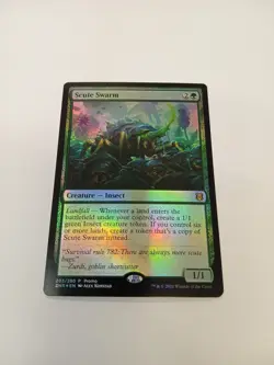 Magic the Gathering Swarm FOIL 203 ZNR Promo Zendikar Rising NM - Image 1
