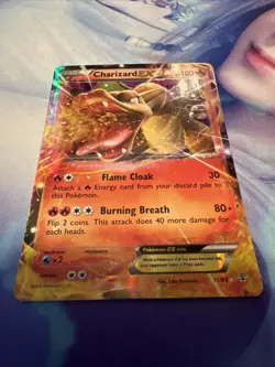 Pokemon TCG Charizard-EX Holo Holo Rare Card Generations 11/83 - Image 1