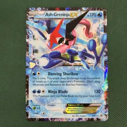 MP Ash Greninja EX XY133 Promo Holo XY Promo Nintendo Pokemon Card - Image 1