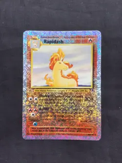 Pokemon Cards: Legendary Collection Reverse Holo: Rapidash 60/110 - Image 1