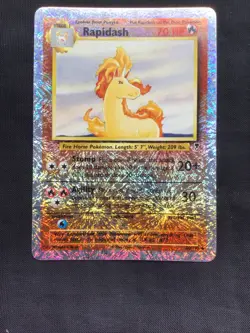 Pokemon Cards: Legendary Collection Reverse Holo: Rapidash 60/110 - Image 2