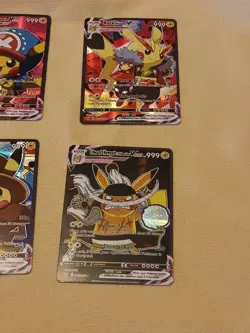 6Pikachu Pokemon Card Holo GX VSTAR VMAX GX EX Cosplay Art - Image 2