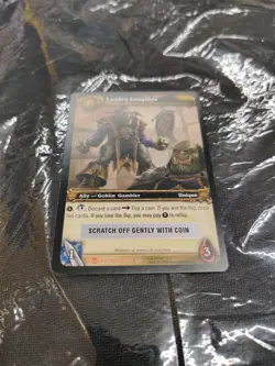 World of Warcraft Landro Longshot Rare Card Loot Card Ingame Loot Unscratched - Image 4