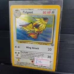 🕊 Pokemon TCG Pidgeot Holo Card 8/64 - Jungle WOTC - Light Play (LP) 🕊 - Image 1