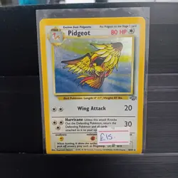 🕊 Pokemon TCG Pidgeot Holo Card 8/64 - Jungle WOTC - Light Play (LP) 🕊 - Image 2
