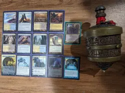 100 Card Commander Darksteel Forge Marsh FlatsEDH Sensei's Divining Top Deck Box - Image 1