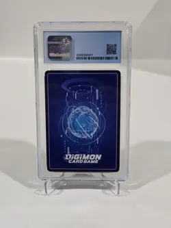 Digimon MetalGreymon EX1-008 2021 Alternative Art Card CGC 10 - Image 2