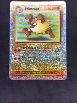Pokemon Cards: Legendary Collection Reverse Holo: Primeape 59/110 - Image 2