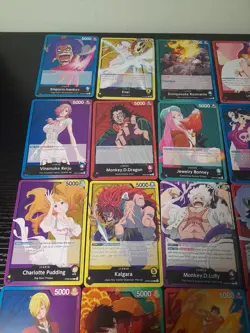 30 One Piece TCG Leader cards - Monkey D Luffy, Roronoa Zoro, Imu, Boa & more - Image 2