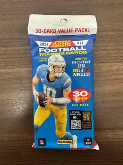 2024 Score NFL Football Trading Cards Panini 30 Card Brand New TCG - Image 1
