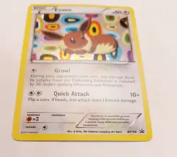 Eevee BW94 - Black and White Promotional Card - MP/HP Pokemon Card Eevee - Image 2