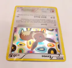 Eevee BW94 - Black and White Promotional Card - MP/HP Pokemon Card Eevee - Image 3