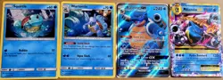 4 Card Pokemon Blastoise promo evolution set . !!!!!! - Image 1