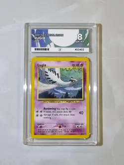 Lugia #20 Neo Revelation 2001 Ace Graded NM-MT 8 Pokemon Card Vintage Rare - Image 1