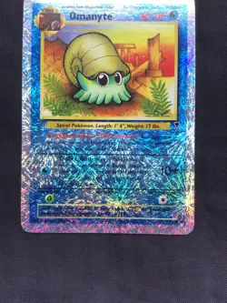 Pokemon Cards: Legendary Collection Reverse Holo: Omanyte 57/110 - Image 2