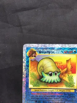 Pokemon Cards: Legendary Collection Reverse Holo: Omanyte 57/110 - Image 3