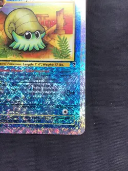 Pokemon Cards: Legendary Collection Reverse Holo: Omanyte 57/110 - Image 5