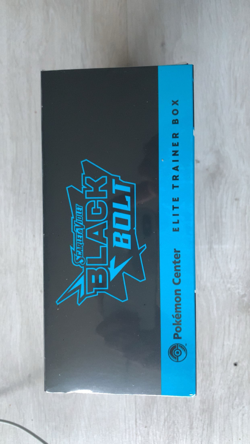 Pokemon Center Black Bolt Elite Trainer Box ETB Brand New Sealed - Image 2
