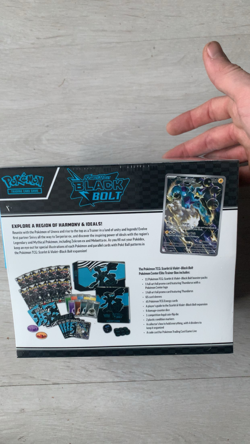 Pokemon Center Black Bolt Elite Trainer Box ETB Brand New Sealed - Image 3
