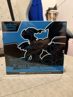 Black Bolt Pokemon Center ETB Sealed Elite Trainer Box, Brand New & Sealed. - Image 1