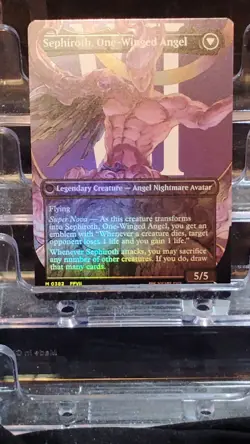 Sephiroth, Fabled SOLDIER (0382) (Borderless) Final Fantasy Foil - Image 3
