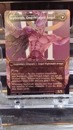 Sephiroth, Fabled SOLDIER (0382) (Borderless) Final Fantasy Foil - Image 4