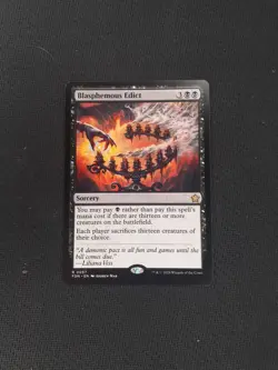 Blasphemous Edict ~ Foundations [ NearMint ] [ Magic MTG ] - Image 1