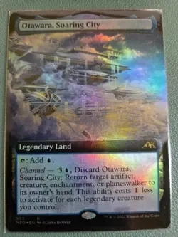 Otawara, Soaring City (Extended Art) Kamigawa: Neon Dynasty Foil NM - Image 1