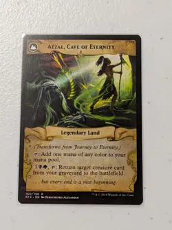 MTG Journey to Eternity / Atzal, Cave of Eternity - Rivals of Ixalan NM - Image 2