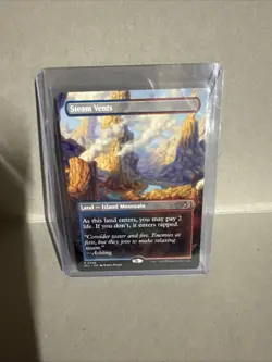 MTG - Steam Vents (Borderless) Lorwyn Eclipsed Regular - Image 1