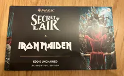 MTG Secret Lair x Iron Maiden: Eddie Unchained - Rainbow Foil Edition NEW SEALED - Image 2