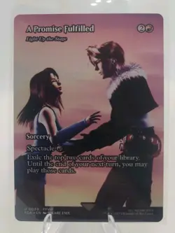 A Promise Fulfilled #0039 Borderless Regular MTG Final Fantasy NM - Image 1