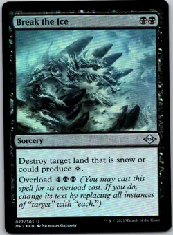 Magic the Gathering Foil Breaks the Ice Modern Horizons 2 MTG Free Shipping! - Image 1