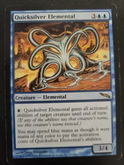 🔮Quicksilver Elemental - Mirrodin - Magic The Gathering - MTG - Image 1