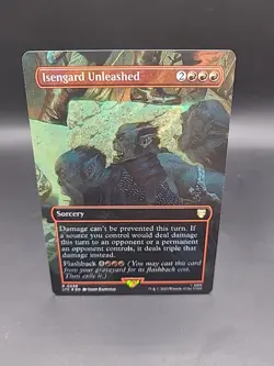 MTG ~ Isengard Unleashed ~ Borderless Foil LotR: Tales of Middle Earth #0539 - Image 1
