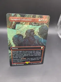 MTG ~ Isengard Unleashed ~ Borderless Foil LotR: Tales of Middle Earth #0539 - Image 2
