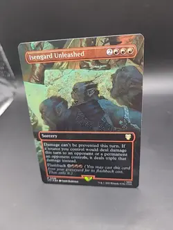 MTG ~ Isengard Unleashed ~ Borderless Foil LotR: Tales of Middle Earth #0539 - Image 3