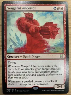 MTG Vengeful Ancestor [Commander Legends: Baldur's Gate, Near Mint] - Image 1