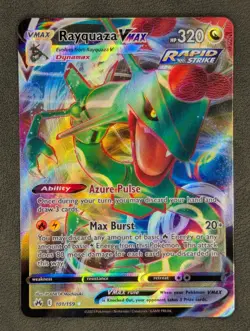 Rayquaza VMAX (101) 101/159 Pokemon TCG Ultra Rare Crown Zenith Near Mint - Image 1