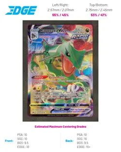 Rayquaza VMAX (101) 101/159 Pokemon TCG Ultra Rare Crown Zenith Near Mint - Image 1