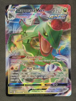 Rayquaza VMAX (101) 101/159 Pokemon TCG Ultra Rare Crown Zenith Near Mint - Image 3