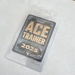 Pokemon Celebratory Fanfare Trainer-Stadium Promo Card Ace Trainer 2025 - Image 4