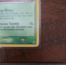 Pokemon Seedot 61/92 Stamped Reverse Holo Legend Maker 2006 NM NEAR MINT - Image 5