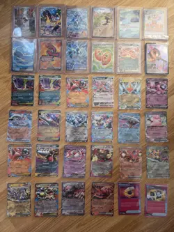 36x Pokemon TCG Mega Evolution & Scarlet Violet SV Bundle EX IR Full Arts NM - Image 1