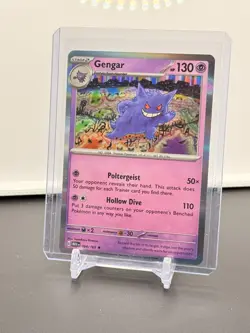 Gengar #94 Holo Rare 094/165 Scarlet & Violet 151 Pokemon TCG NM+ - Image 1